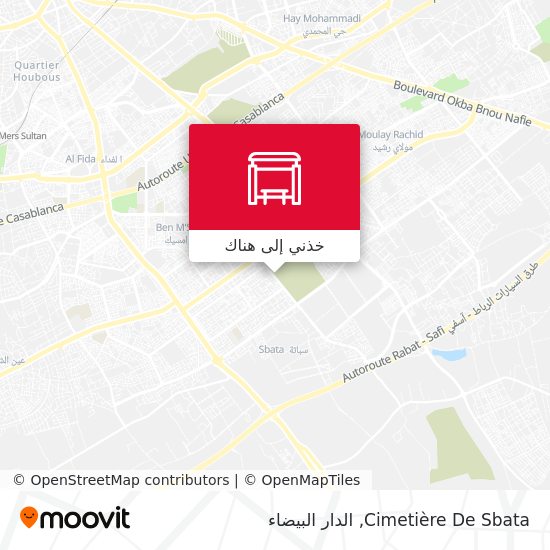 خريطة Cimetière De Sbata