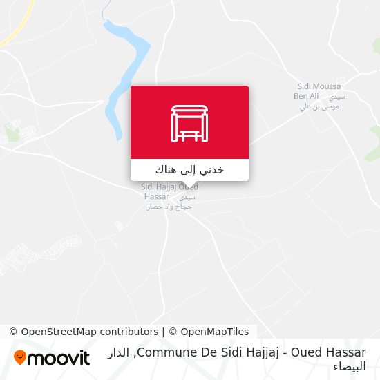 خريطة Commune De Sidi Hajjaj - Oued Hassar