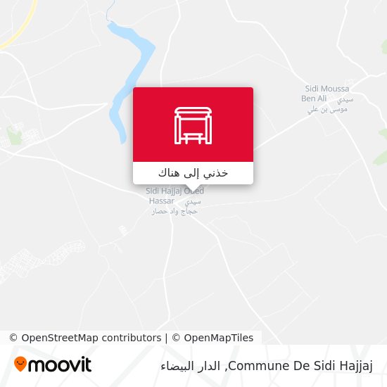 خريطة Commune De Sidi Hajjaj
