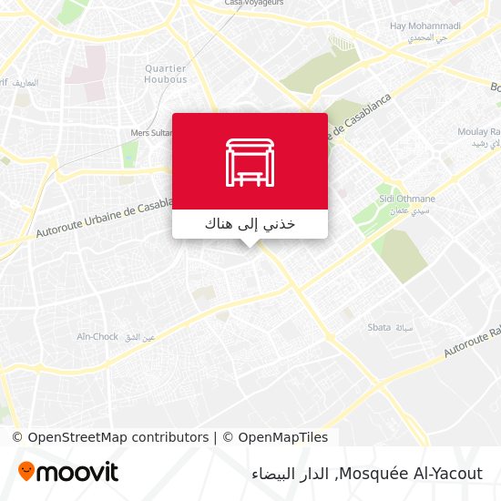 خريطة Mosquée Al-Yacout