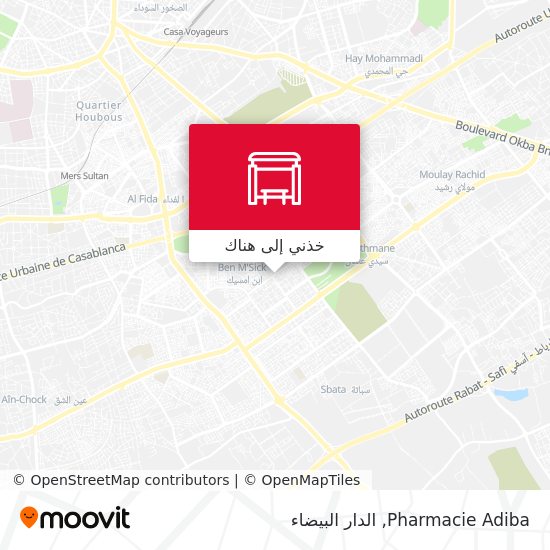 خريطة Pharmacie Adiba