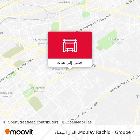 خريطة Moulay Rachid - Groupe 4