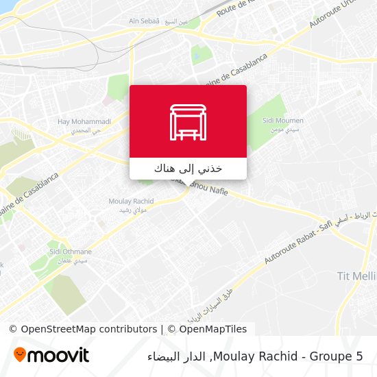 خريطة Moulay Rachid - Groupe 5