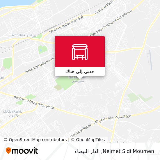 خريطة Nejmet Sidi Moumen