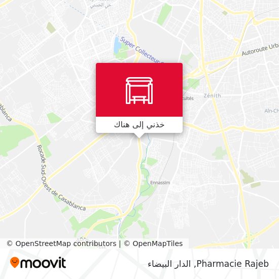 خريطة Pharmacie Rajeb