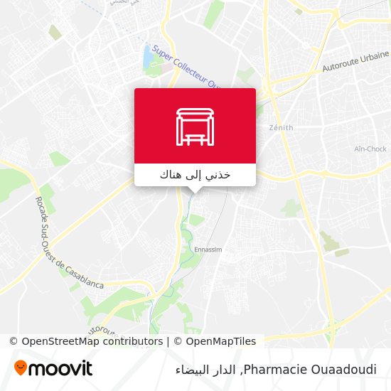 خريطة Pharmacie Ouaadoudi