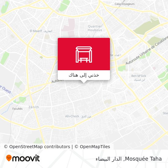 خريطة Mosquée Taha