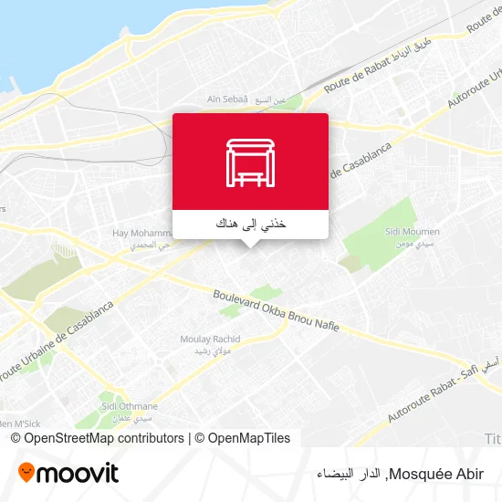 خريطة Mosquée Abir