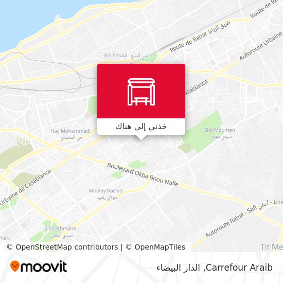خريطة Carrefour Araib
