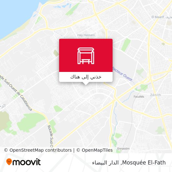 خريطة Mosquée El-Fath