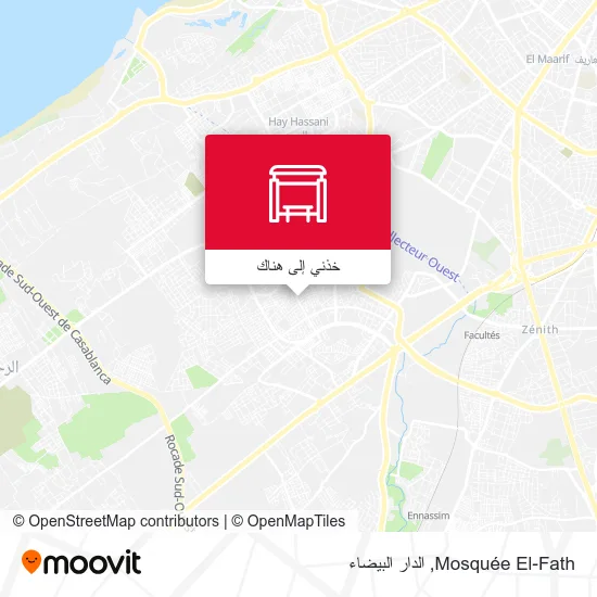 خريطة Mosquée El-Fath