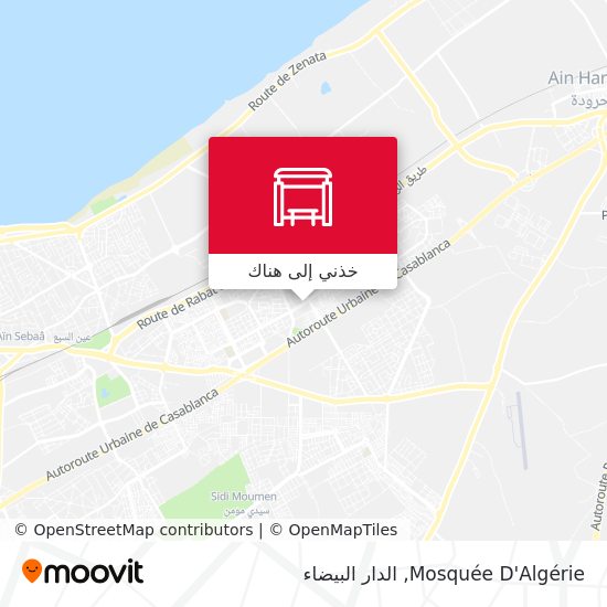 خريطة Mosquée D'Algérie
