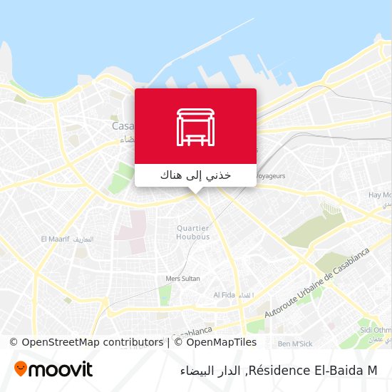 خريطة Résidence El-Baida M