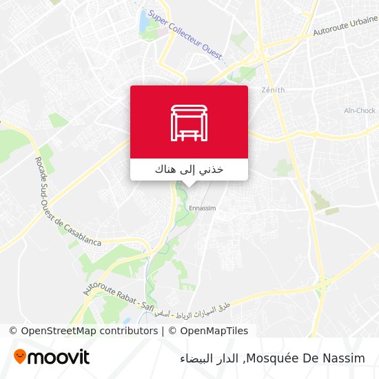 خريطة Mosquée De Nassim