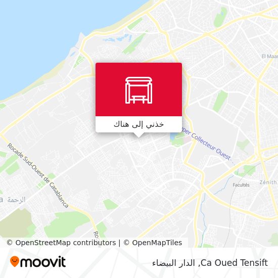 خريطة Ca Oued Tensift