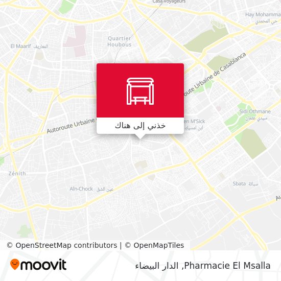 خريطة Pharmacie El Msalla