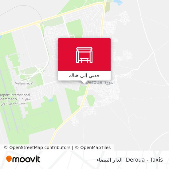 خريطة Deroua - Taxis