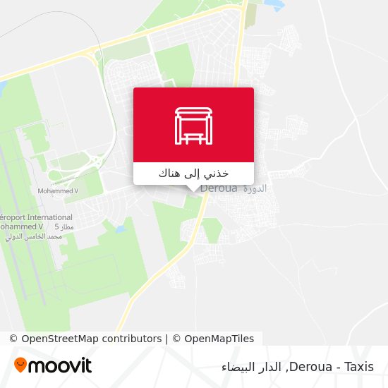 خريطة Deroua - Taxis