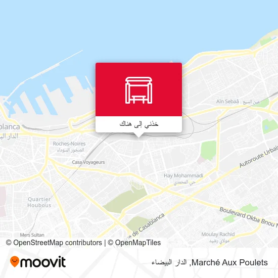 خريطة Marché Aux Poulets