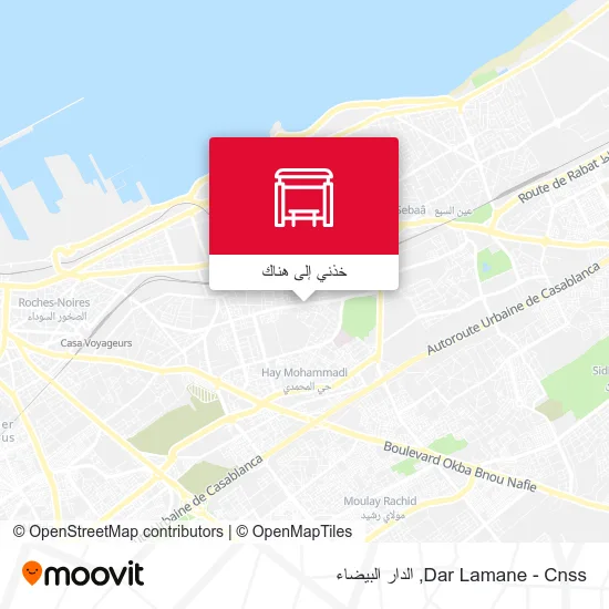 خريطة Dar Lamane - Cnss