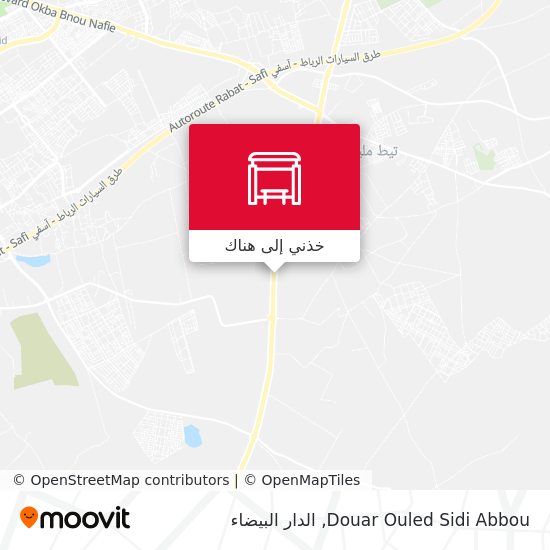 خريطة Douar Ouled Sidi Abbou
