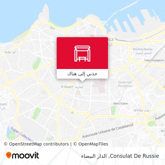 خريطة Consulat De Russie