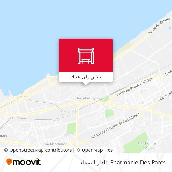 خريطة Pharmacie Des Parcs