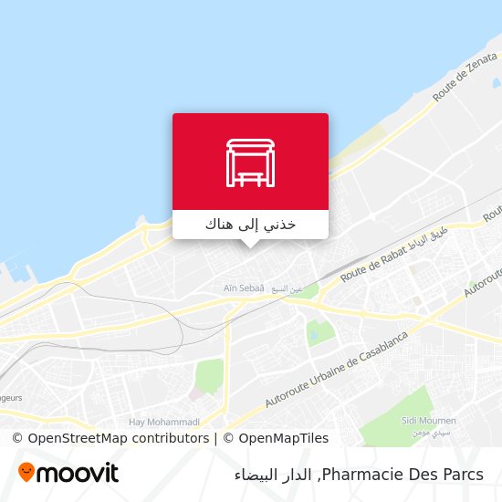 خريطة Pharmacie Des Parcs