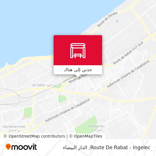 خريطة Route De Rabat - Ingelec