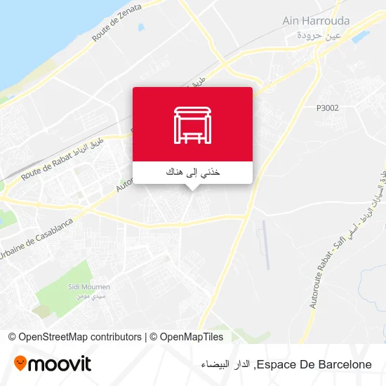 خريطة Espace De Barcelone