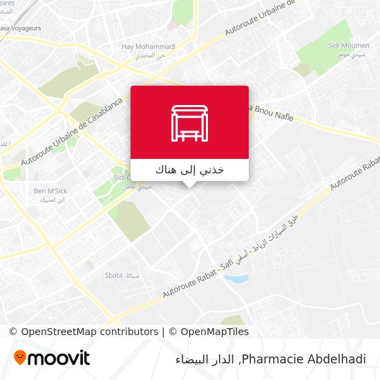 خريطة Pharmacie Abdelhadi