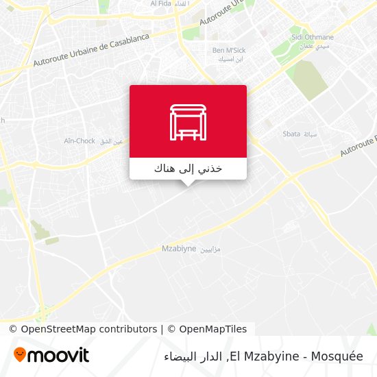 خريطة El Mzabyine - Mosquée