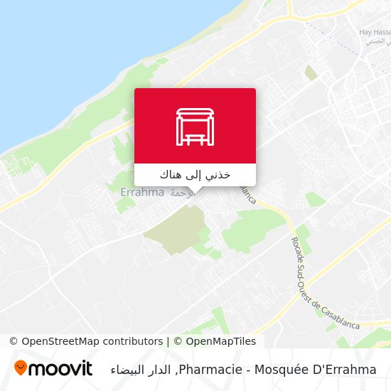 خريطة Pharmacie - Mosquée D'Errahma