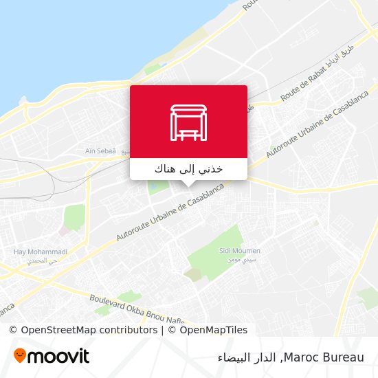 خريطة Maroc Bureau
