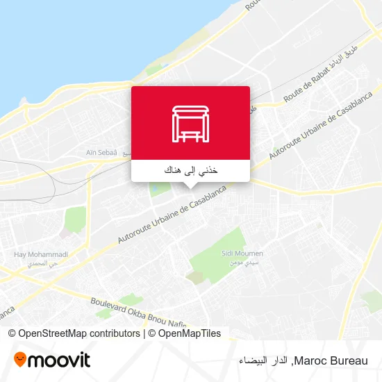 خريطة Maroc Bureau