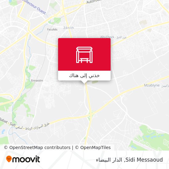 خريطة Sidi Messaoud