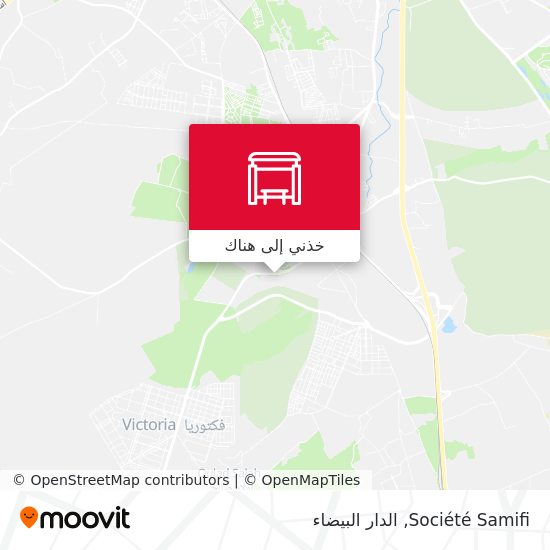 خريطة Société Samifi