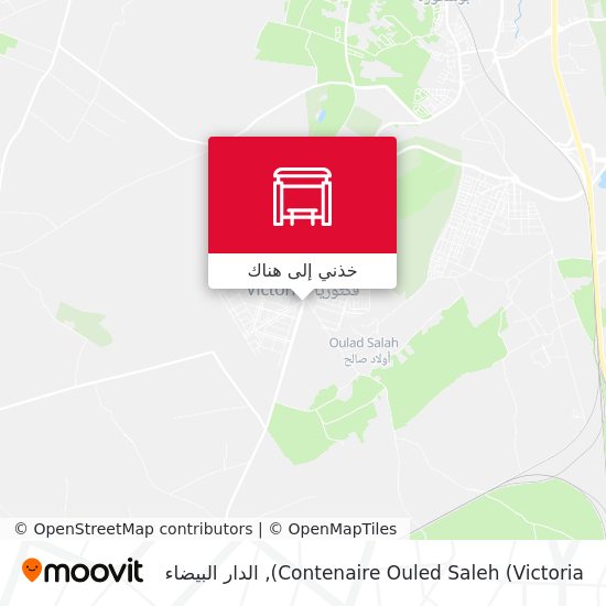 خريطة Contenaire Ouled Saleh (Victoria)