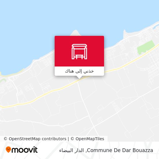 خريطة Commune De Dar Bouazza