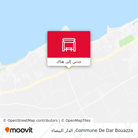 خريطة Commune De Dar Bouazza