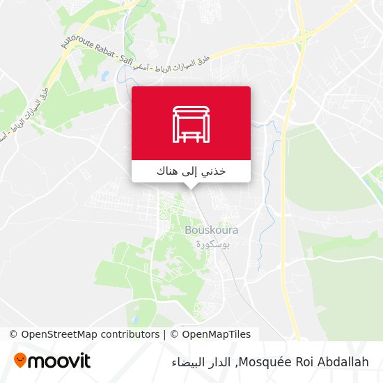 خريطة Mosquée Roi Abdallah