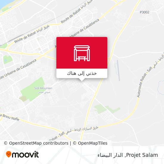 خريطة Projet Salam