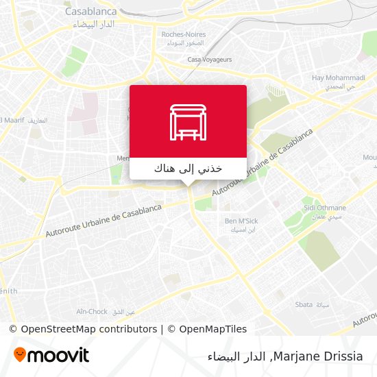 خريطة Marjane Drissia