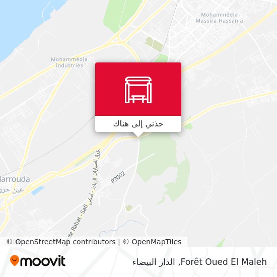 خريطة Forêt Oued El Maleh