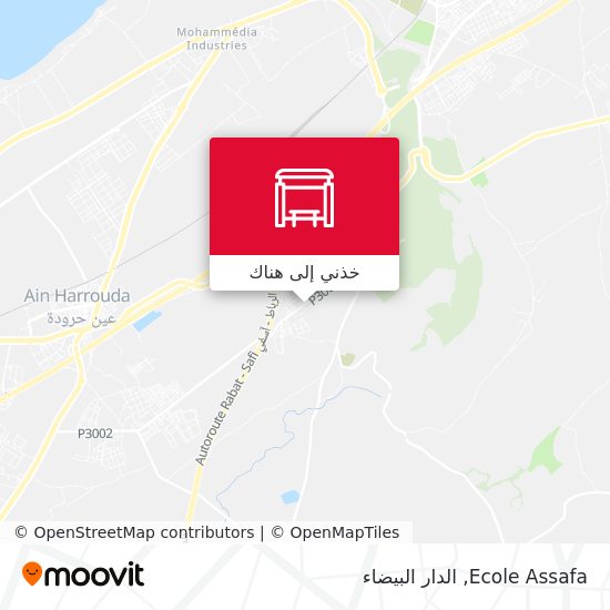 خريطة Ecole Assafa