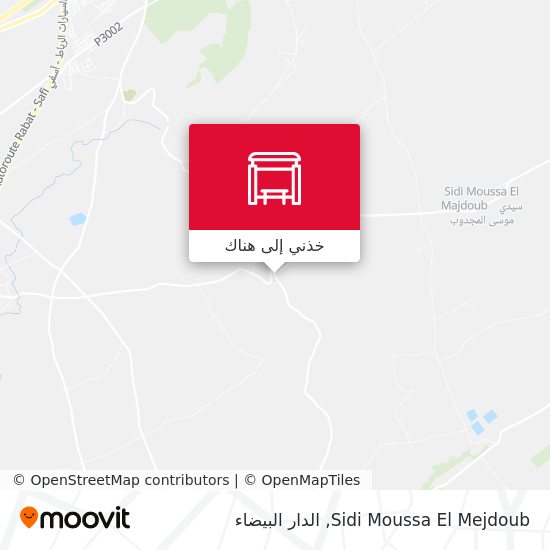 خريطة Sidi Moussa El Mejdoub