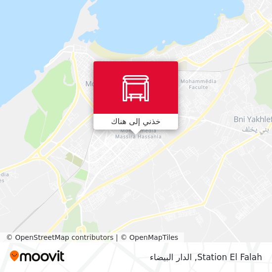 خريطة Station El Falah