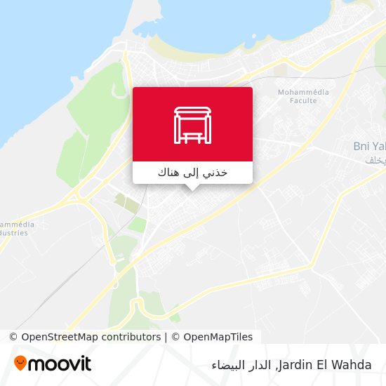 خريطة Jardin El Wahda