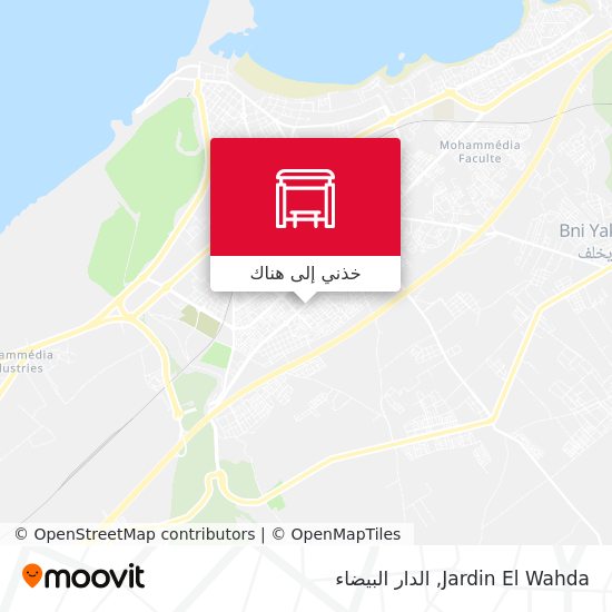 خريطة Jardin El Wahda