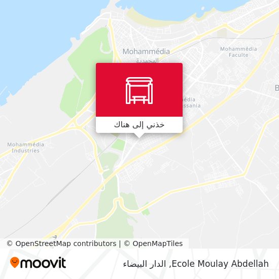 خريطة Ecole Moulay Abdellah
